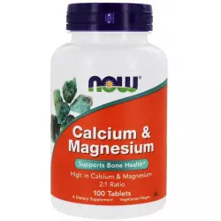 NOW FOODS Calcium Magnesium Кальций & магний