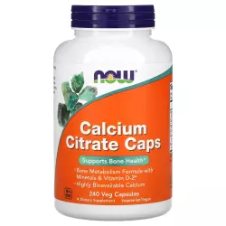 NOW FOODS Calcium Citrate Caps Кальций