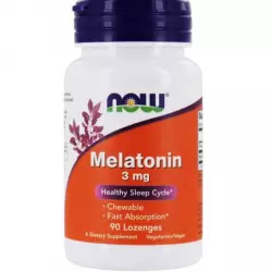 NOW FOODS Melatonin - Мелатонин 3 мг Для сна & Melatonin