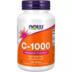NOW FOODS C-1000 with Rose Hips and Bioflavonoids Витамин C