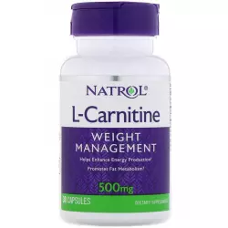 Natrol L-Carnitine 500 mg0 Карнитин в капсулах