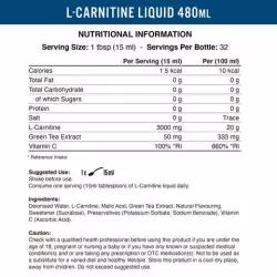 Applied Nutrition L-carnitine Liquid 3000 мг L-Карнитин