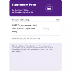 Natrol 5-HTP 100 mg Fast Dissolve 5-HTP