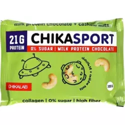 Chikalab Протеиновый шоколад без сахара Протеиновые батончики