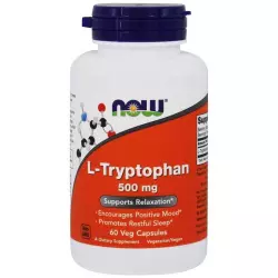 NOW FOODS L-Tryptophan 500 мг Триптофан