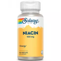 Solaray Niacin 100 mg Витамины группы B