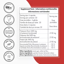 Super Smart Potassium Bicarbonate 5400 mg Калий