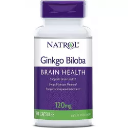 Natrol Ginkgo Biloba 120 мг Антиоксиданты