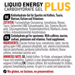 SPONSER LIQUID ENERGY PLUS 50mg caffeine Гели с кофеином