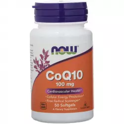 NOW FOODS CoQ10 – Кофермент Q10 100 мг Коэнзим Q10