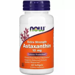 NOW FOODS Astaxanthin 10 мг Комплексные антиоксиданты
