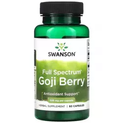 Swanson Full Spectrum Goji Berry 500 mg Экстракты