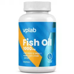 VP Laboratory Fish Oil, омега 3, витамины А, D, Е Omega 3