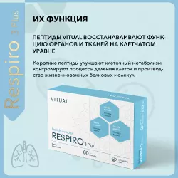 Vitual Laboratories Respiro 3 Plus пептиды бронхов Пептиды Хавинсона