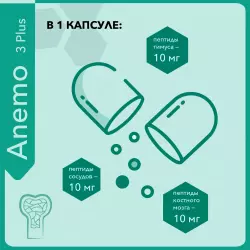 Vitual Laboratories Anemo 3 Plus (Выносливость) Пептиды Хавинсона