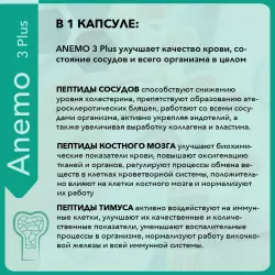 Vitual Laboratories Anemo 3 Plus (Выносливость) Пептиды Хавинсона