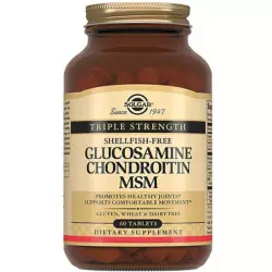 Solgar Glucosamine Chondroitin MSM Глюкозамин хондроитин