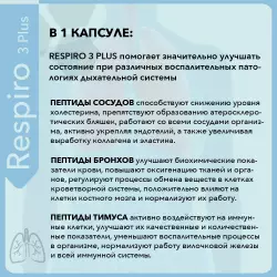 Vitual Laboratories Respiro 3 Plus пептиды бронхов Пептиды Хавинсона