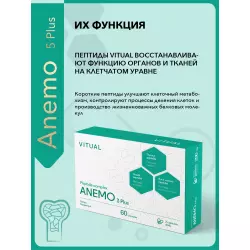 Vitual Laboratories Anemo 3 Plus (Выносливость) Пептиды Хавинсона