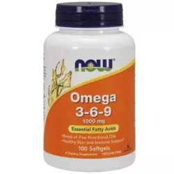 NOW FOODS Omega 3-6-9 1000 мг Omega 3