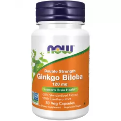 NOW FOODS Ginkgo Biloba 120 mg Экстракты