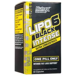 NUTREX Lipo 6 Black Intense Ultra Concentrate US Жиросжигатели