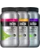 GO Electrolyte Powder 3 x 500 г, Малина, Тропические фрукты, Черная смородина