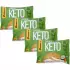 Кето печенье COOKIE KETO 4 х 40 г, Со вкусом кокосового птифура и миндаля