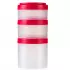 Контейнер BlenderBottle ProStak - Expansion Pak, Красный, 100+150+250 мл